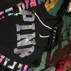 Pink hoodie new condition